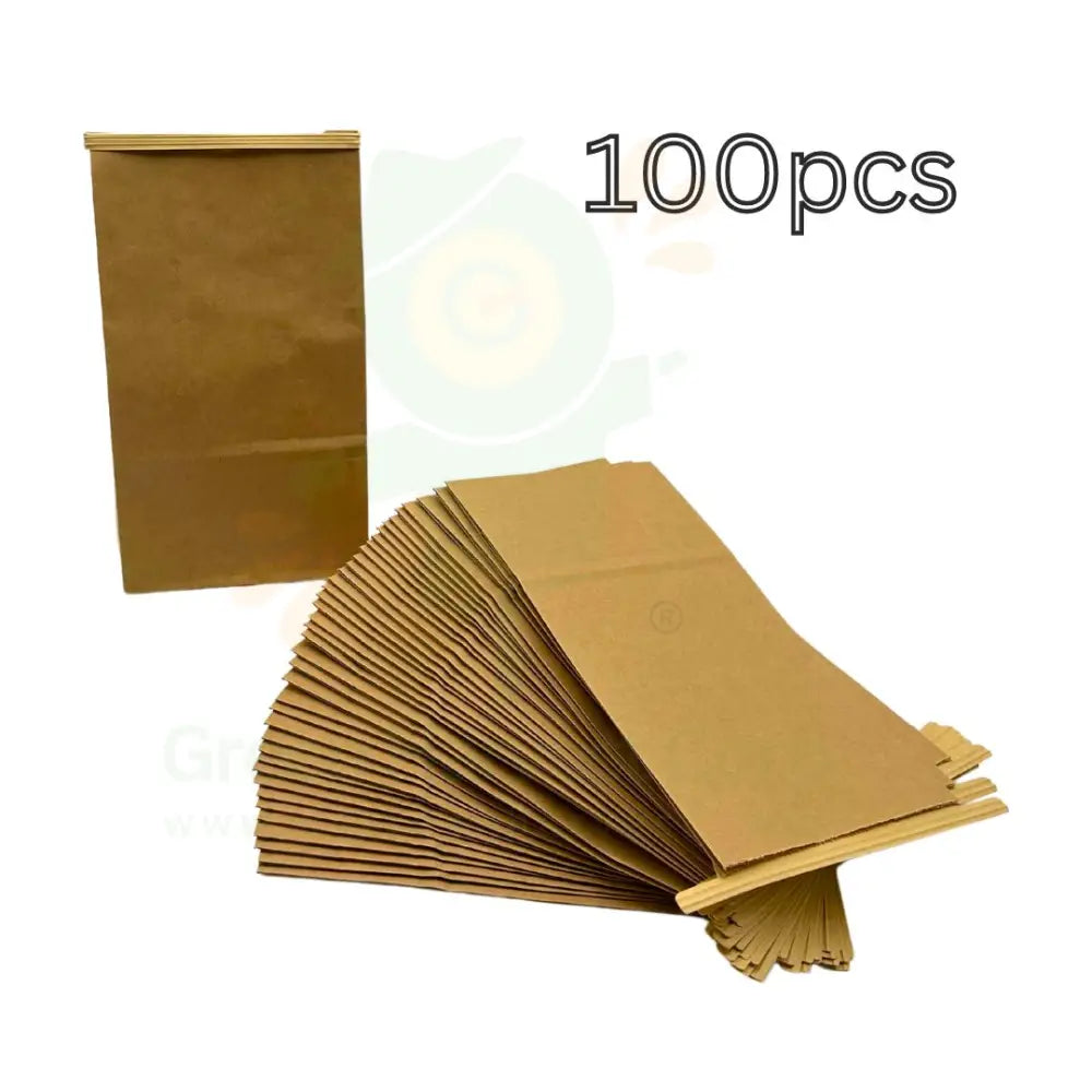 Kraft Tin Tie Coffee/Snack Bag