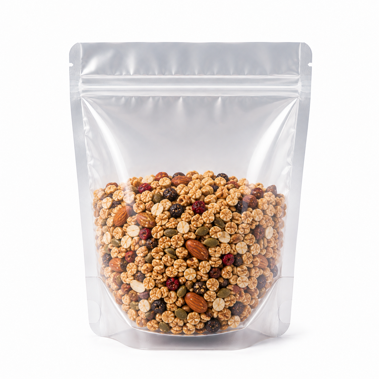 9" x 14" Clear Stand-Up Pouch L (500pcs)