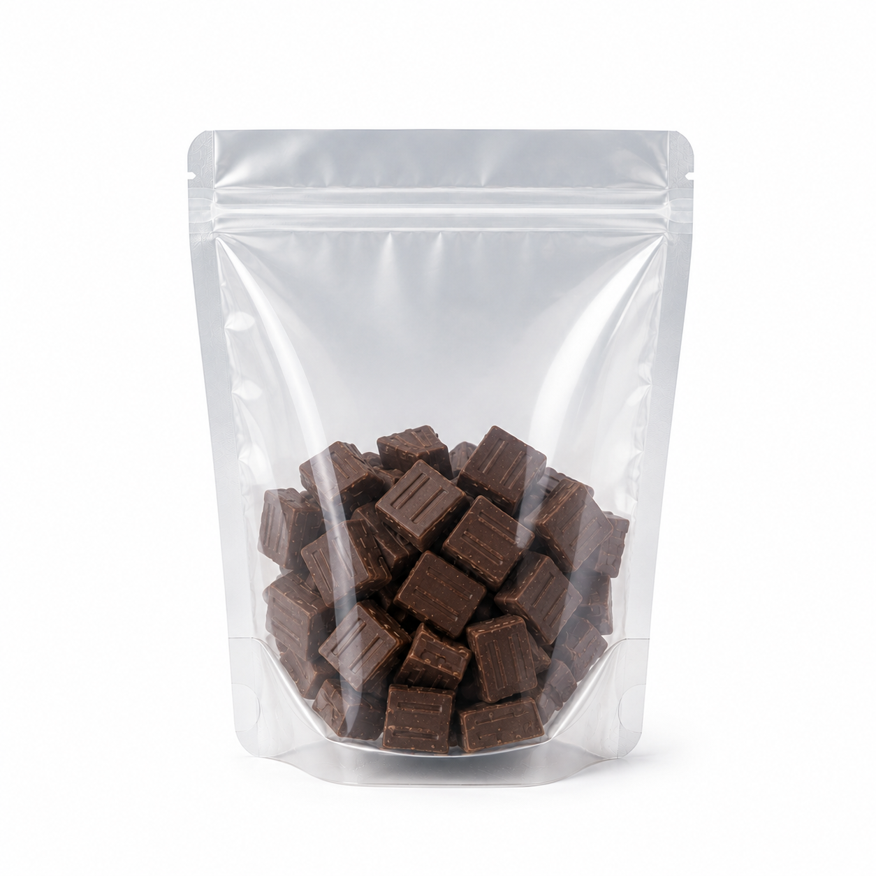 9" x 11" Clear Stand-Up Pouch M (500pcs)