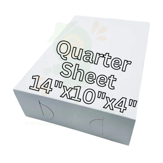 Quarter Sheet Cake Box