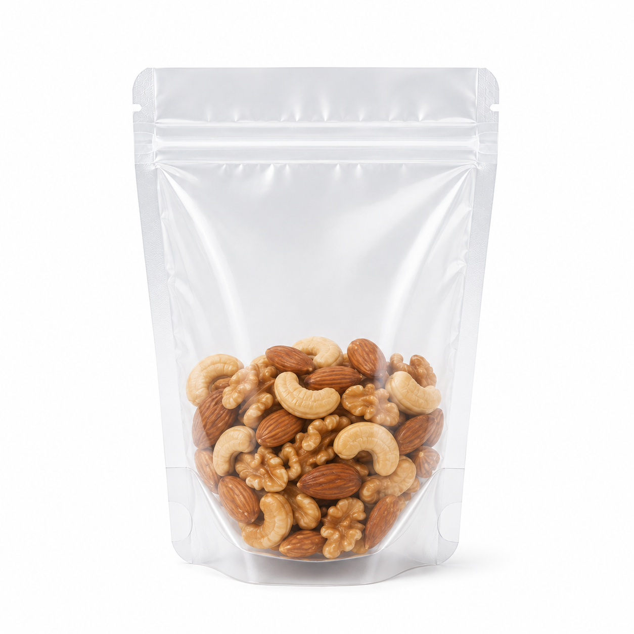6.5" x 9.75" Clear Stand-Up Pouch S (1000pcs)