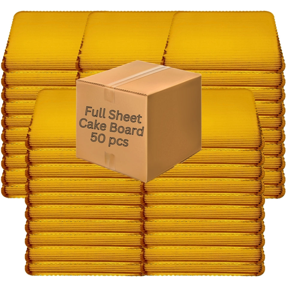 Single Wall Full Sheet Cake Board 26"x 18.5" (50pcs)