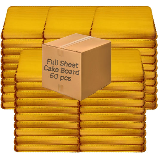 Single Wall Full Sheet Cake Board 26"x 18.5" (50pcs)