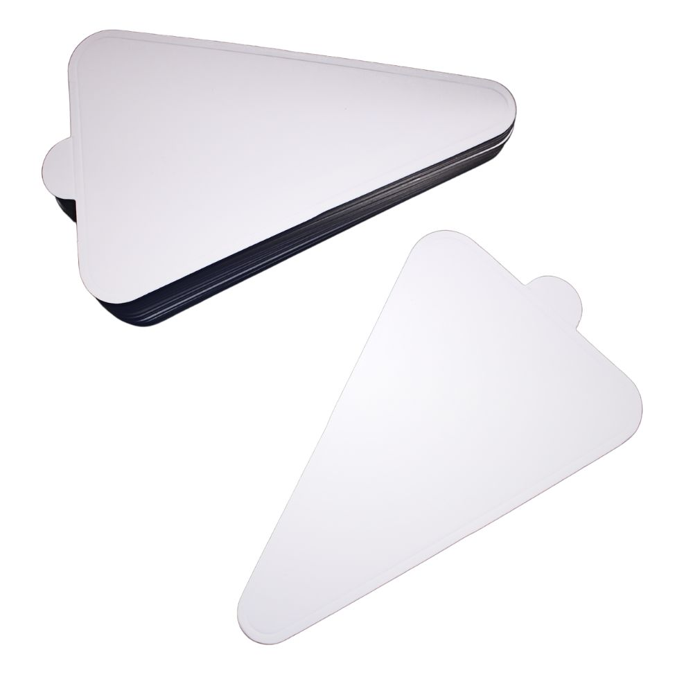 Mini Triangle Cake Board with Tab 4.5"x3" (2000pcs)